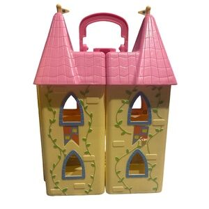 Peppa Pig Fold Out Castle House Playset Carry Case Jazwares
